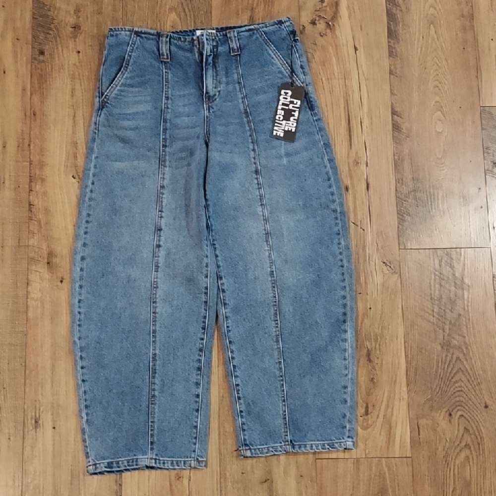 Future Collective Barrel Jeans
